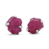 ruby earrings